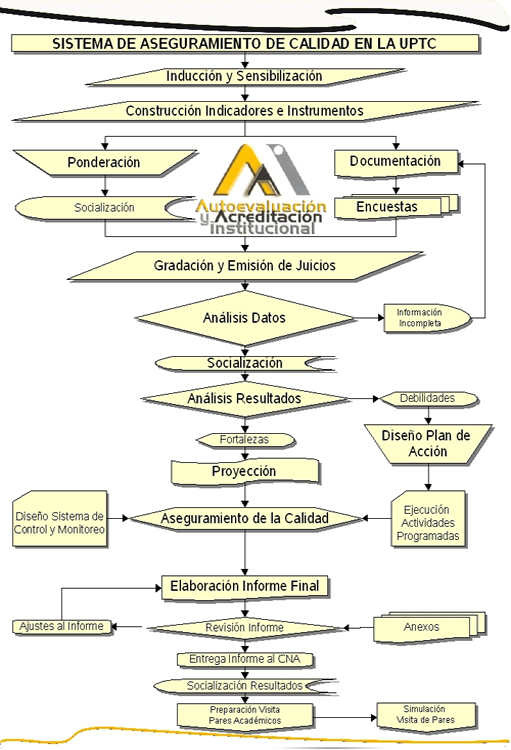 Flujograma Autoevaluación y Acreditación