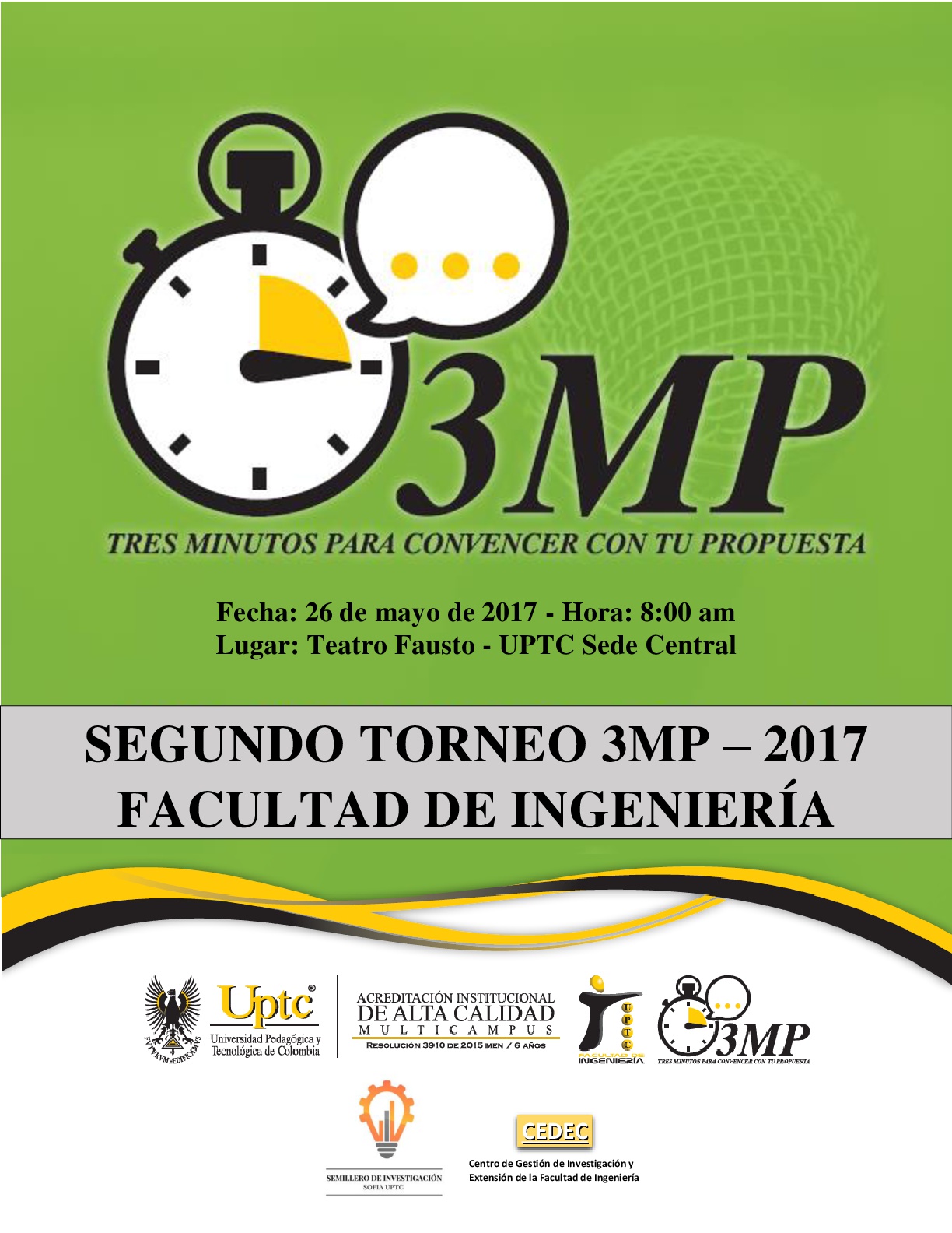 Torneo 3MP Primer semestre de 2017