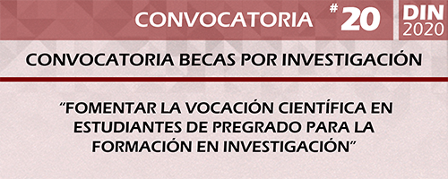 Convocatoria Becas por Investigación - II Semestre de 2020