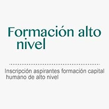 Formación de alto nivel