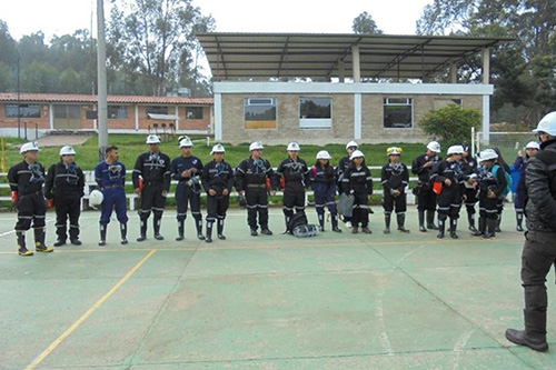Practica de salvamento minero 2021