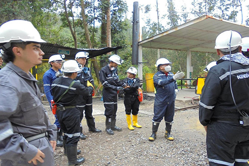 Practica de salvamento minero 2022