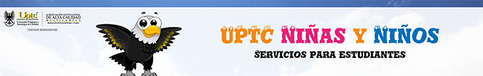 UPTC niños y niñas - Servicio para estudiantes