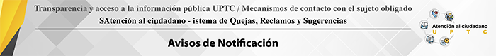 Avisos de notificación